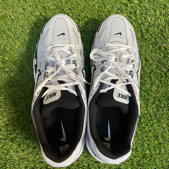 Nike P-6000 Pure Platinum Metallic Silver White Black CD6404-006 Mens Size 8.5 main image 7